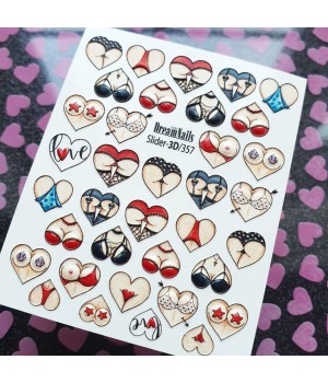 3D Слайдер Dream Nails №357